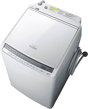 Amazon | 日立 タテ型洗濯乾燥機 洗濯8kg/乾燥4.5kg ホワイト